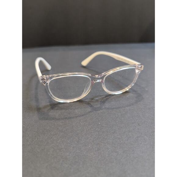 Puma Kids Glasses Frames PJ0022S 005 Clear White Round Frames 47 15 130 - Picture 1 of 8